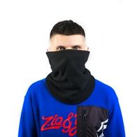 Шарф ТАЙНА BUFF флисовый, черный