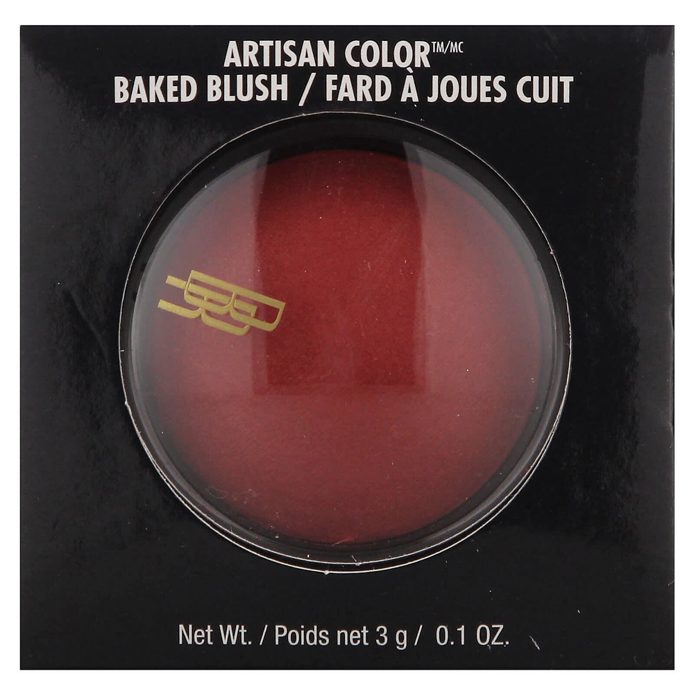 Black Radiance, Artisan Color, запеченные румяна, оттенок 8305 «Теплый ягодный», 3 г (0,1 унции)