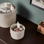 Корзина IKEA TJABBIG (ТЬЯББИГ), Светло-бежевый, 15x13 см