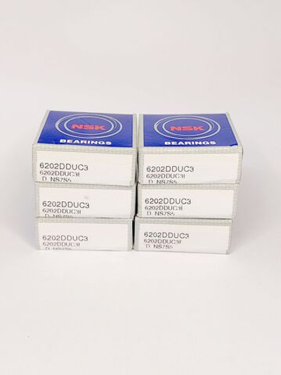 Подшипник NSK 6202DDUC3E 15х35х11 мм к-т 2 шт.