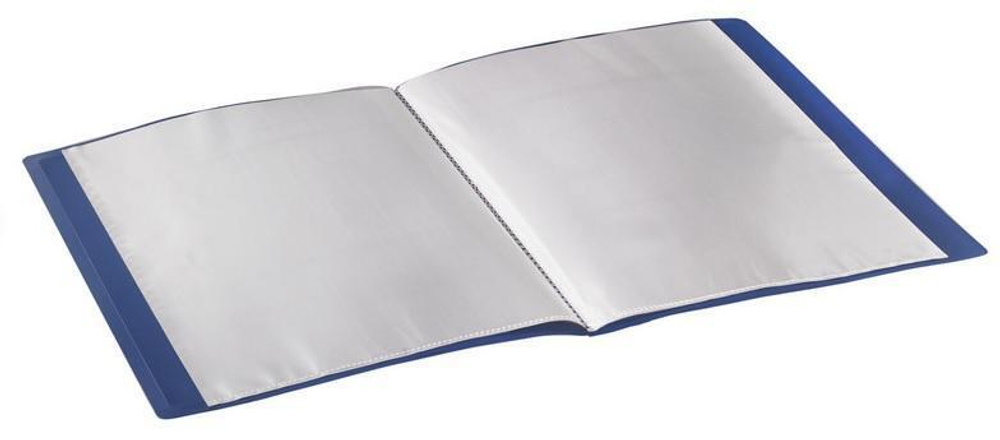 Папка с 10 вкладышами 0,5мм. синяя 225688 (STAFF)