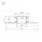Профиль встраиваемый Arlight Fantom-Bent-W23-Side-2000 Anod 040331(1)