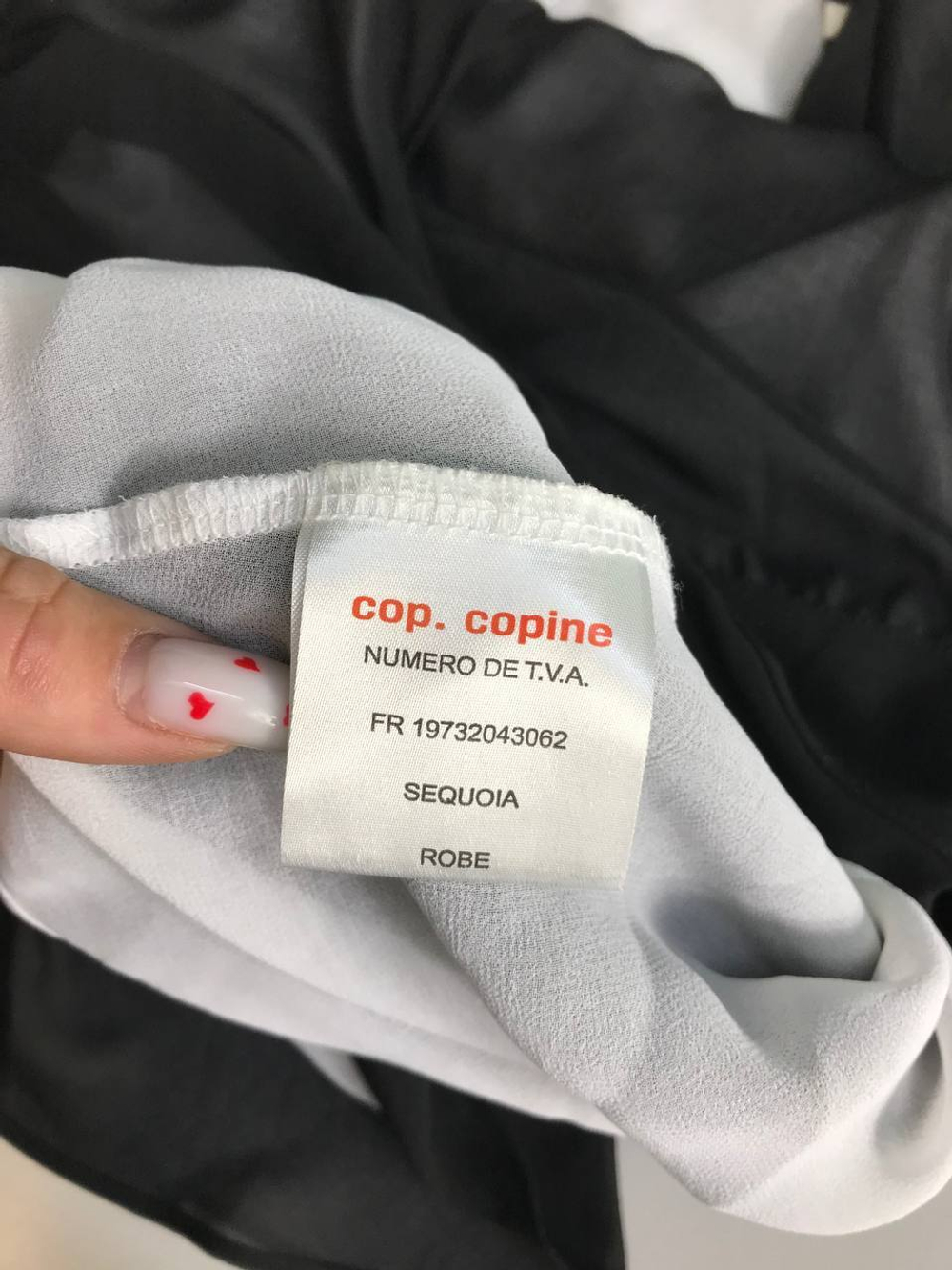 Платье туника Cop.Copine необычное, для разнообразных образов 44 размер