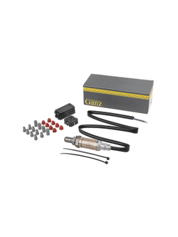 Датчик кислорода, лямбда-зонд универсальный 4-х проводной для универс. GANZ GIG05141