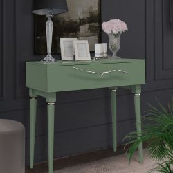 Консоль Арт Колор matte Классик Сильвер Зеленый нефрит матовый