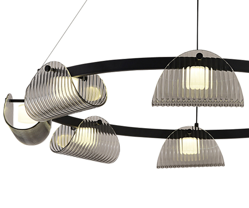 Подвесная светодиодная люстра Kink Light Каспи 08447-8A,19(16)