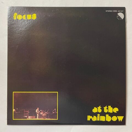 Винтажная виниловая пластинка LP Focus At The Rainbow (Japan 1978) (No Obi) Hocus Pocus EMS-40197