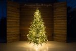 Елка с гирляндой «Валерио» (Литая+пвх) 210 см / 2,1 м