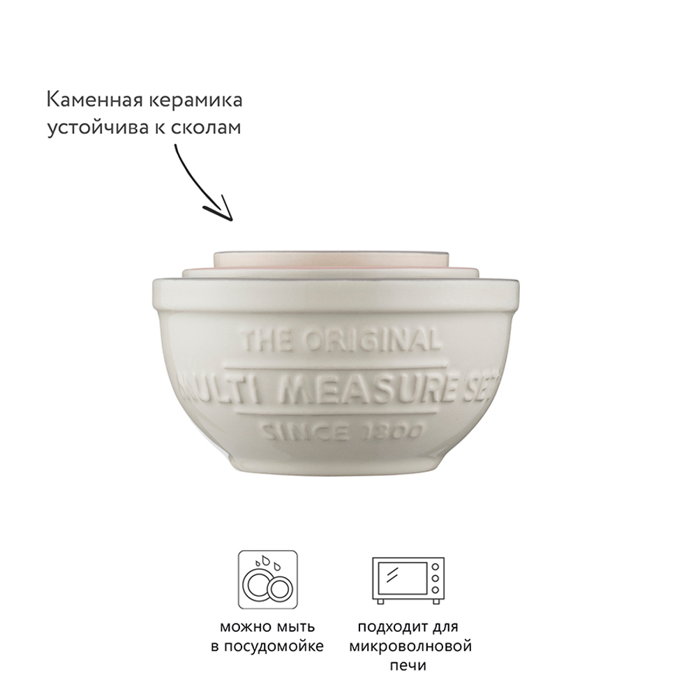 Набор мерных чаш innovative kitchen, 3 шт.