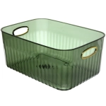 Контейнер для хранения «ЛАМИНГТОН», цвет бирюзово-зелёный, 35*25*15см