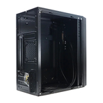 Корпус BaseTech M3402, Без БП, mATX, чёрный, 2xUSB2 (BT-M3402-B)