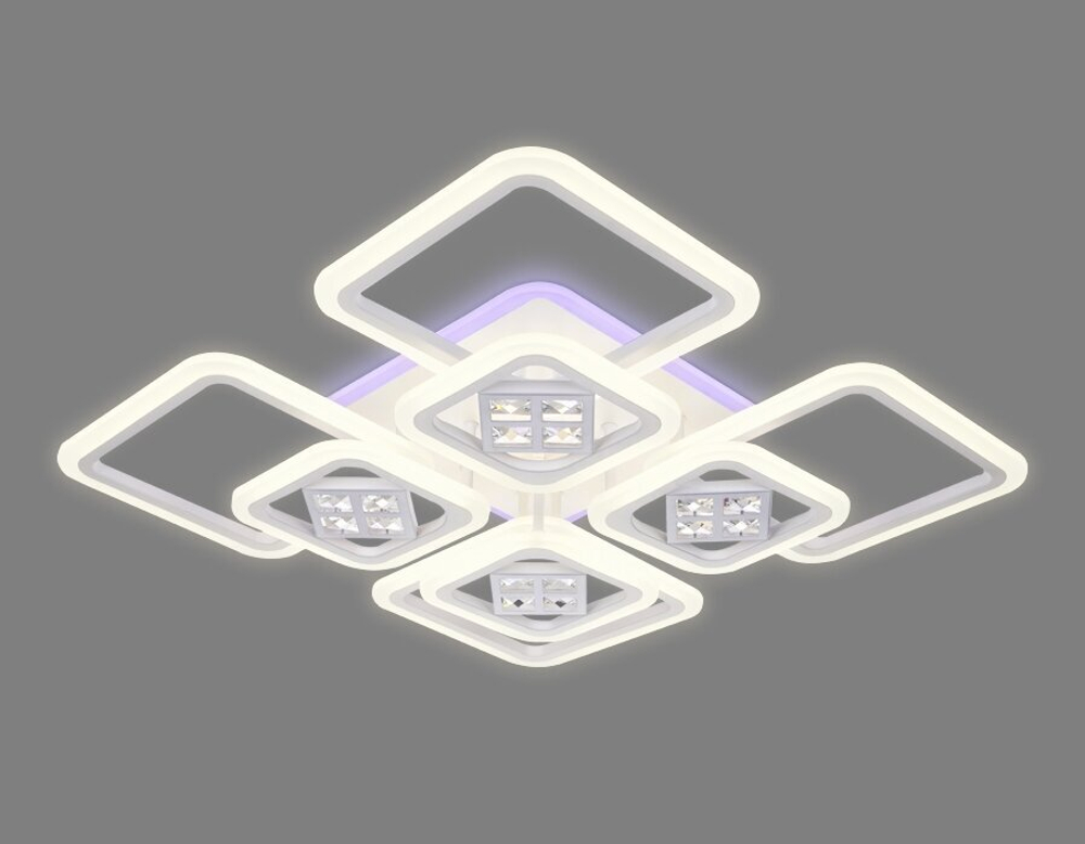 Потолочная люстра Ambrella Acrylica Ice, светодиодная, регулировка цветовой температуры