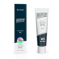 Краска с эффектом хны Bronsun New Formula №3 15мл иссиня-черная
