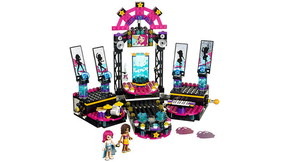 LEGO Friends: Поп звезда: Сцена 41105 — Pop Star Show Stage — Лего Френдз Друзья Подружки