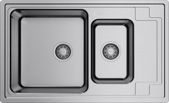 Кухонная мойка OMOIKIRI Mizu 78-2-IN нерж. сталь/нержавеющая сталь (арт. 4973731)