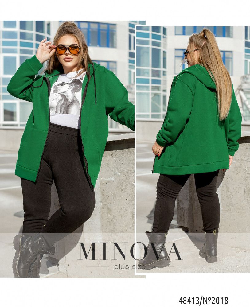 Кофта 2018-зелёный Minova