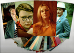 №53 Открытки Артисты и актёры СССР 1970–1980-е г. 25 штук. Цветные, чистые, без повторов