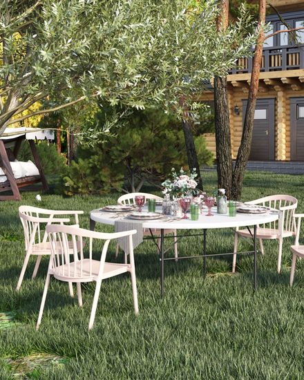 Стул Campo пластик бежевый