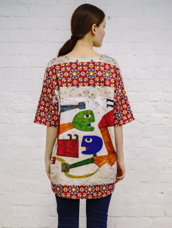 Футболка "Виктор Браунер", по мотивам живописи художника Виктора Браунера