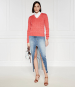 Свитер KIMBERLY POLO RALPH LAUREN - коралловый(211935305)