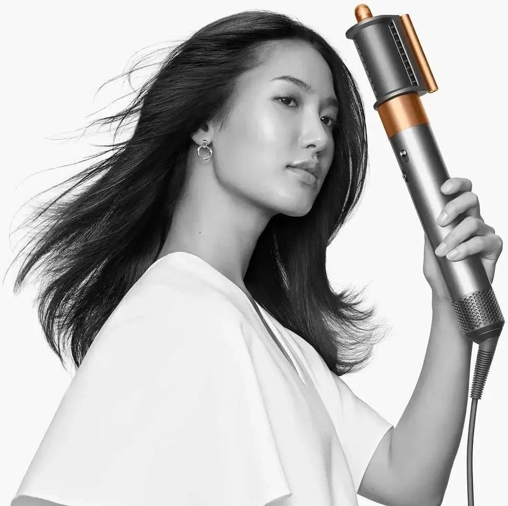 Стайлер Dyson Airwrap Complete Long HS05 яркий никель/медь (кейс)