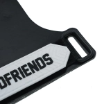 Накладки прорезиненные гимнастические WOD Friends Athlete Grip Pro X (Черные)