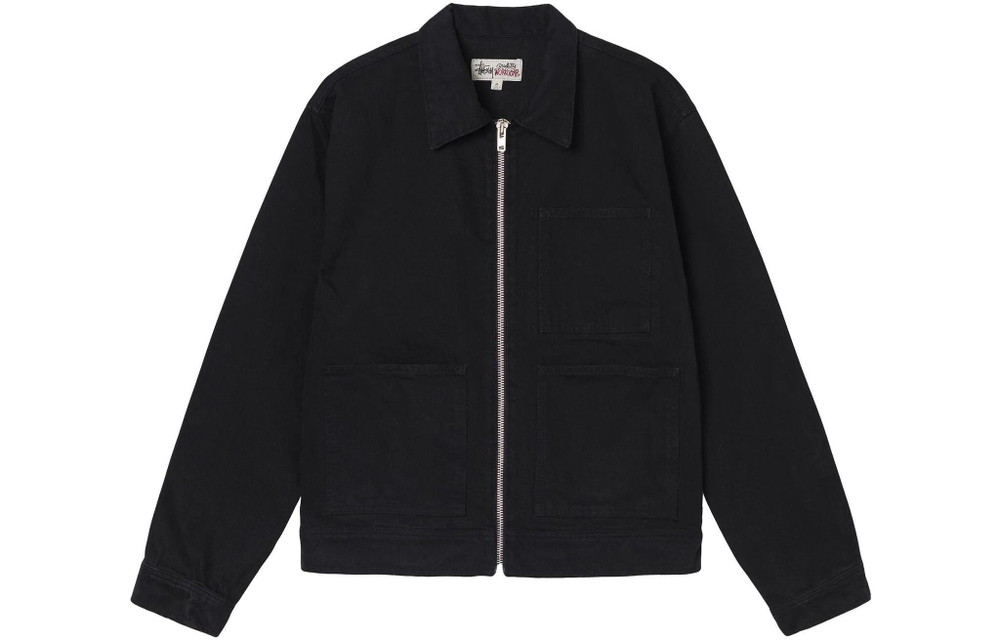 Куртки Stussy FW22 Overdyed Zip Work Jacket, 115680