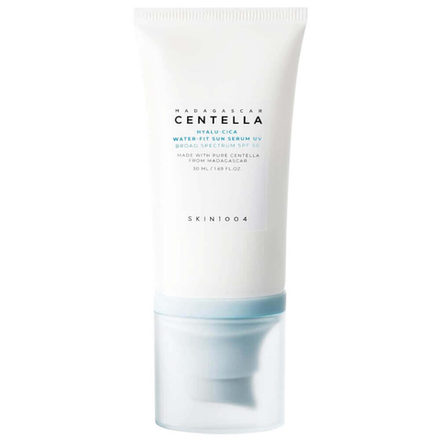 Skin1004 Легкая солнцезащитная сыворотка Madagascar Centella Hyalu-Cica Water-Fit Sun Serum SPF50+/PA++++ 50мл