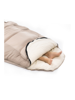 Мешок спальный Naturehike Oval PS300, 220х95 см, (правый) (ТК: +4C), серый