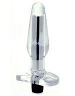 Анальная пробка Aqua Veee (12 см, прозрачный) (Цвет: прозрачный)