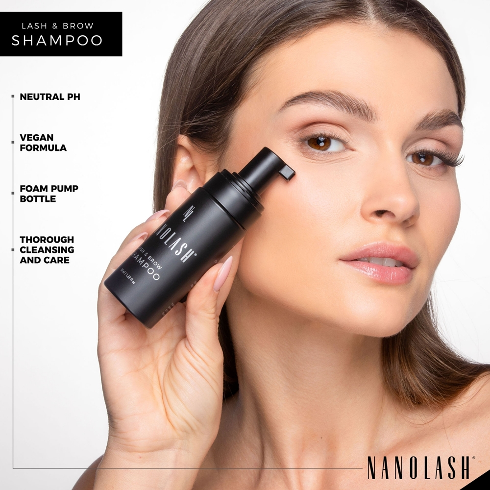 Nanolash Nanolash - Очищающий шампунь для бровей и ресниц, 50 ml