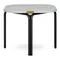 Столик кофейный ror, 50х50 см, черный/серый