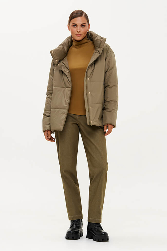 0114 Куртка женская (оливковый)