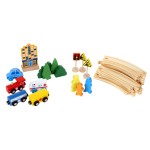 Развивающая игрушка Деревянная дорога 26 элементов, коробка C-41881