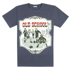 Футболка Old school серая