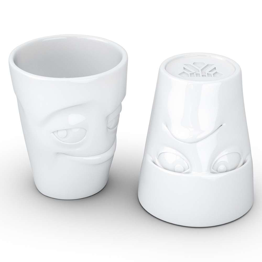 Набор кружек tassen grumpy & impish, 2 шт, 350 мл, белый