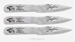 Throwing knives set "Khrabrets" (set of 3)