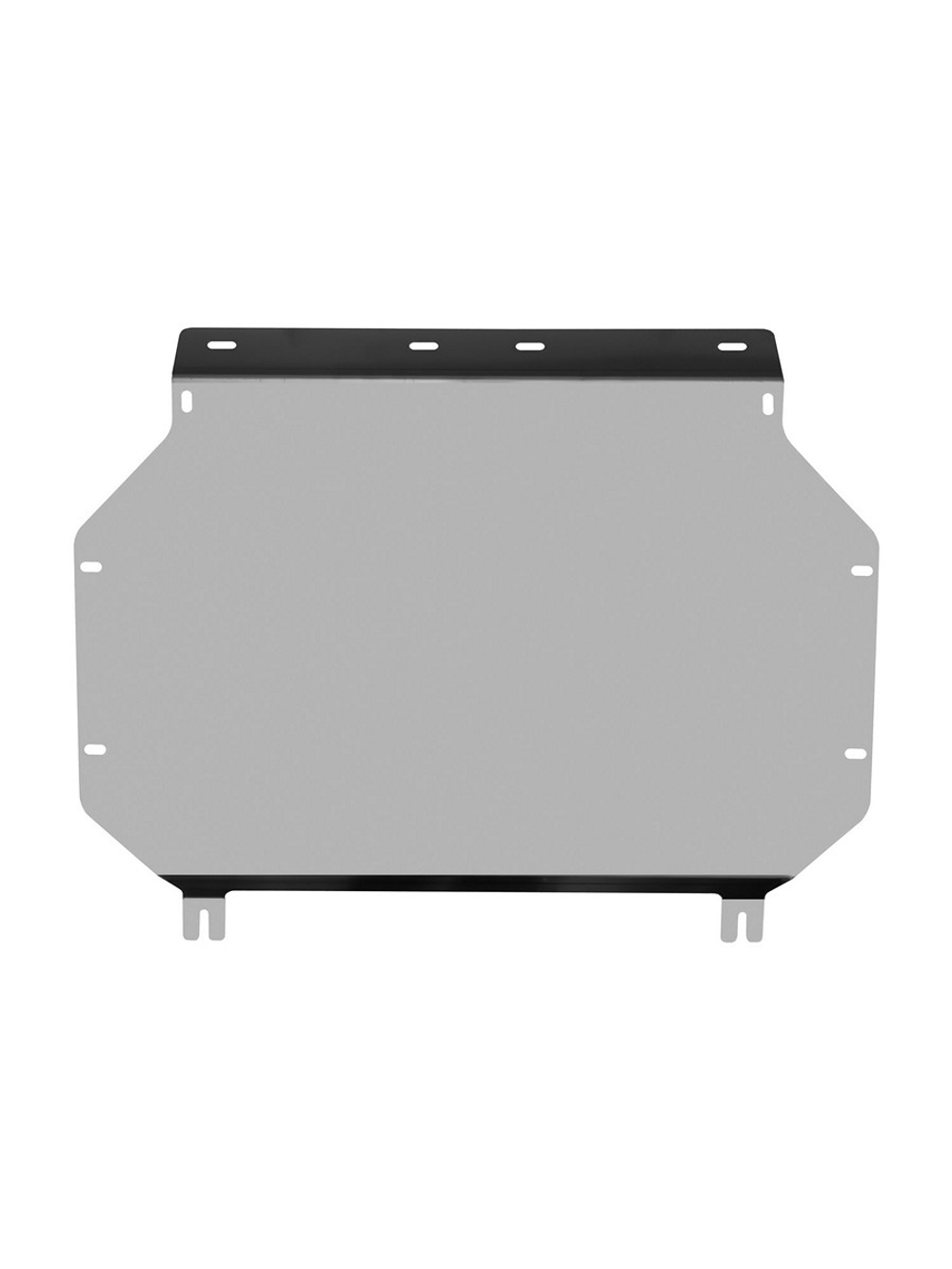 Защита картера (с креп.) для HONDA Fit (2013-н.в.) 1.3 бензин AT 2WD правый руль (алюминий, 3 мм)  NLZ.18.23.030A NEW