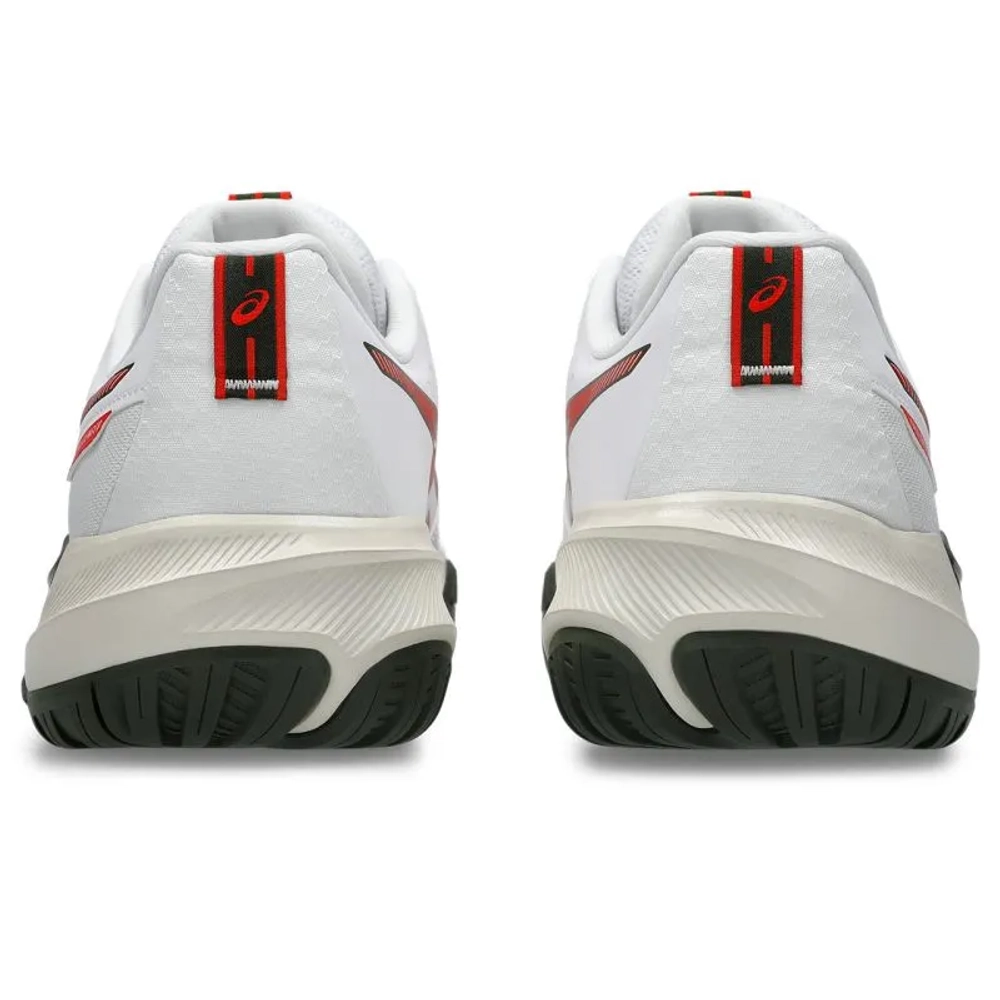 Мужские кроссовки теннисные Asics Gel-Challenger 15 - white/cherry tomato