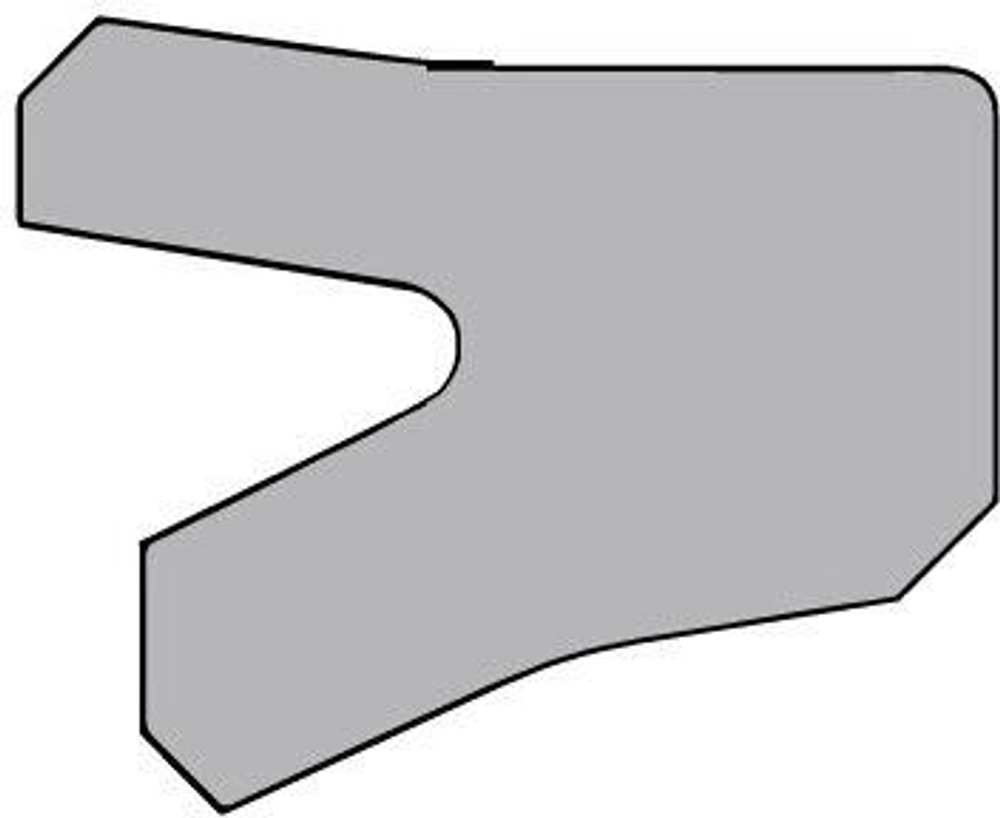 A182-050/3 PU U-образное штоковое уплотнение 50-60-8