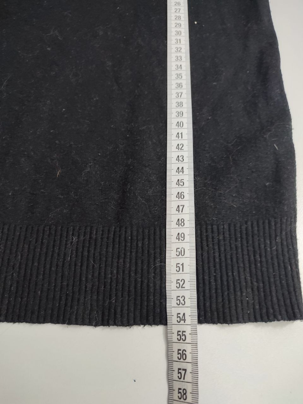 Свитер базовый черный 42-44 размер