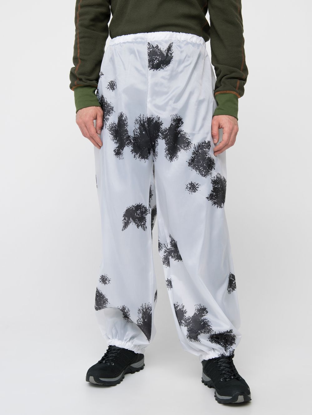 Костюм зимний маскировочный Метель с молнией ткань Taffeta цвет Клякса