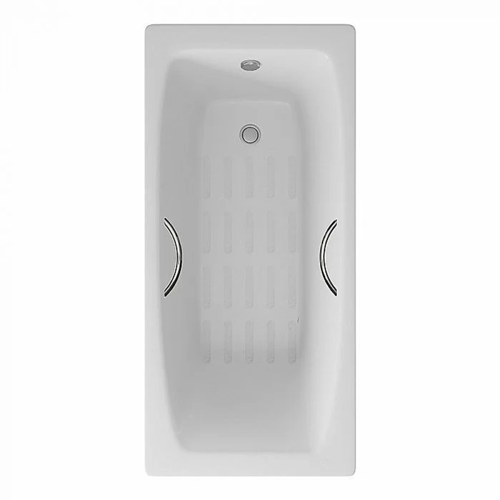 Ванна чугунная Delice REPOS Comfort DLR220508R-AS 170x70 белая с ручками