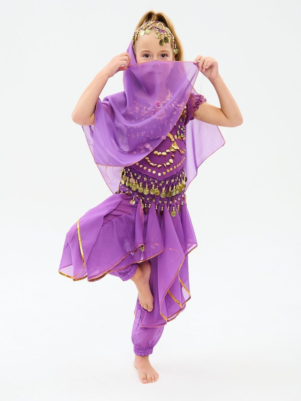 Костюм для восточных танцев Шахерезады 4 предмета Новый год