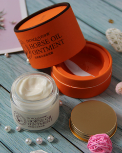 Крем для лица, рук и тела с лошадиным маслом, 70г