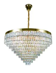 2752E/22A GOLD+CLEAR (1) Люстра (в 2-х коробках) NW