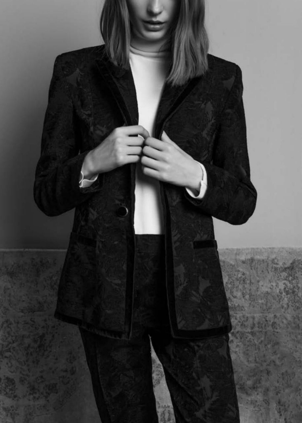 Пиджак жаккардовый