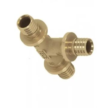 TECE TECEflex Тройник 90°, латунь 16 × 16 × 16