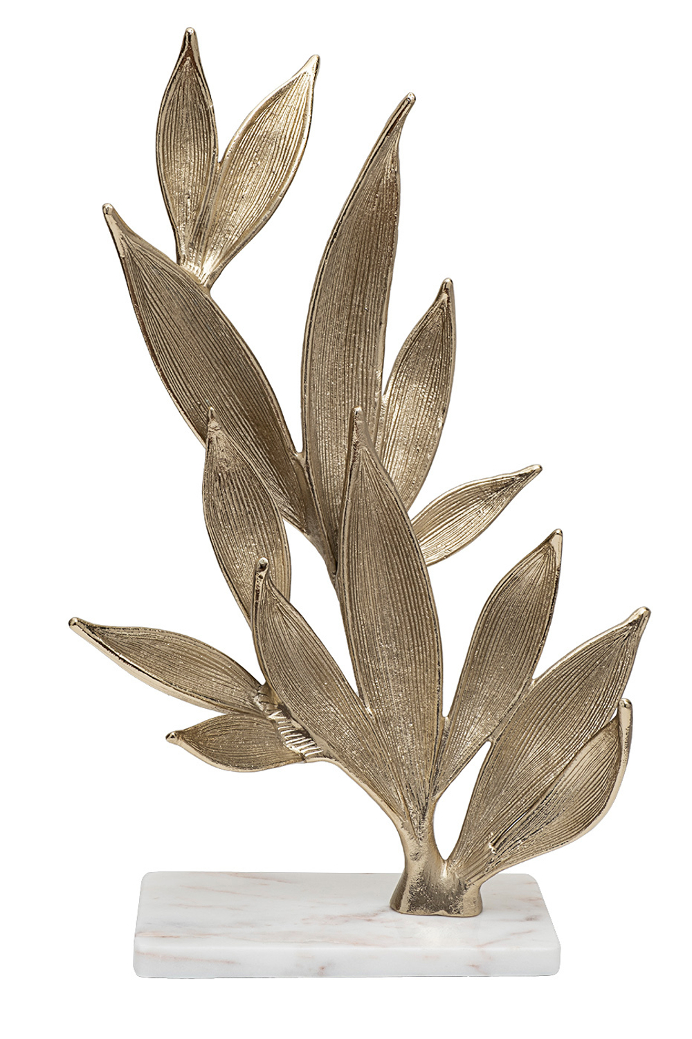 Декор настольный 51см Garda Decor Flora на мраморной подставке
