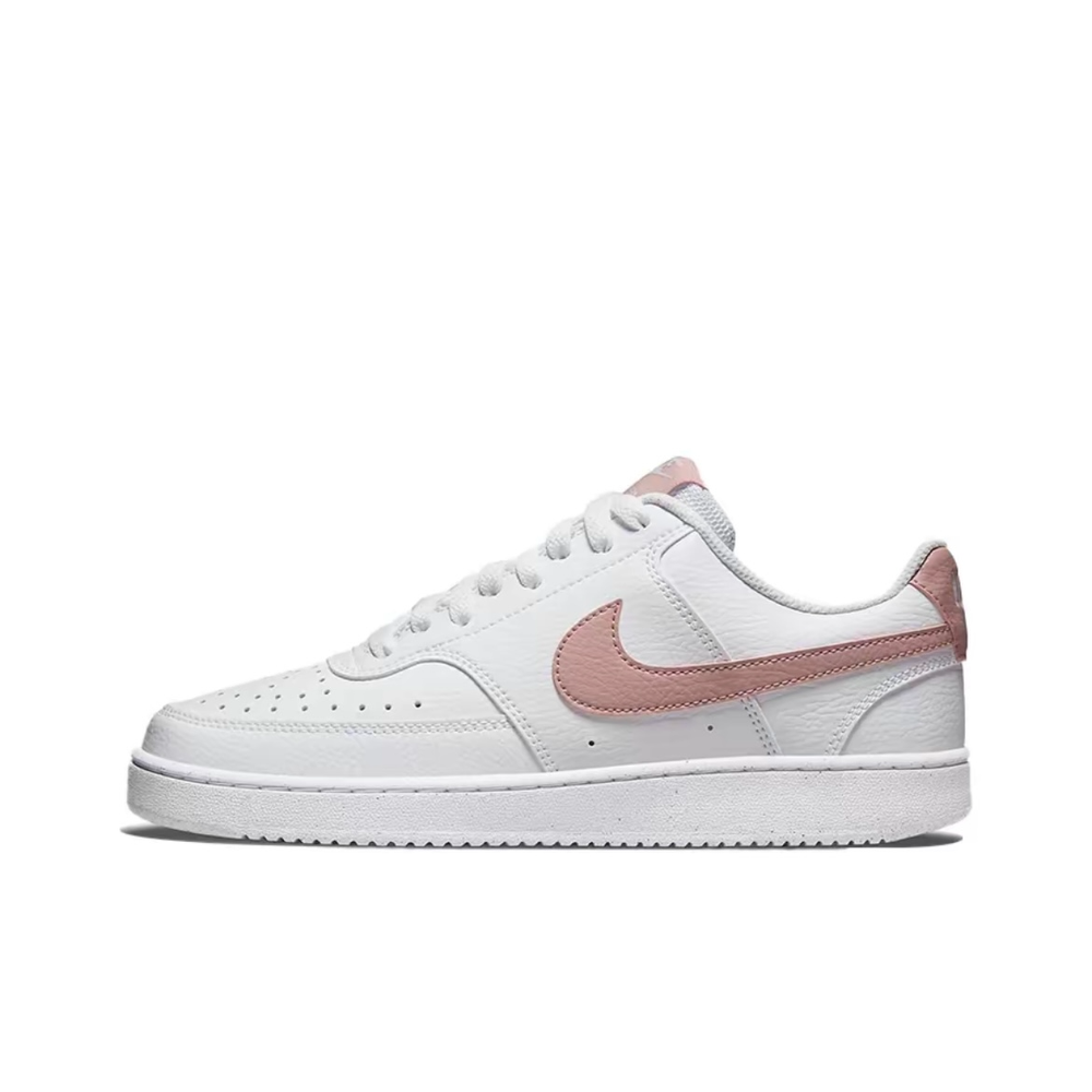 alt="Nike Court Vision Low Next Nature White Pink Oxford DH3158-102 вид сбоку на белом фоне"